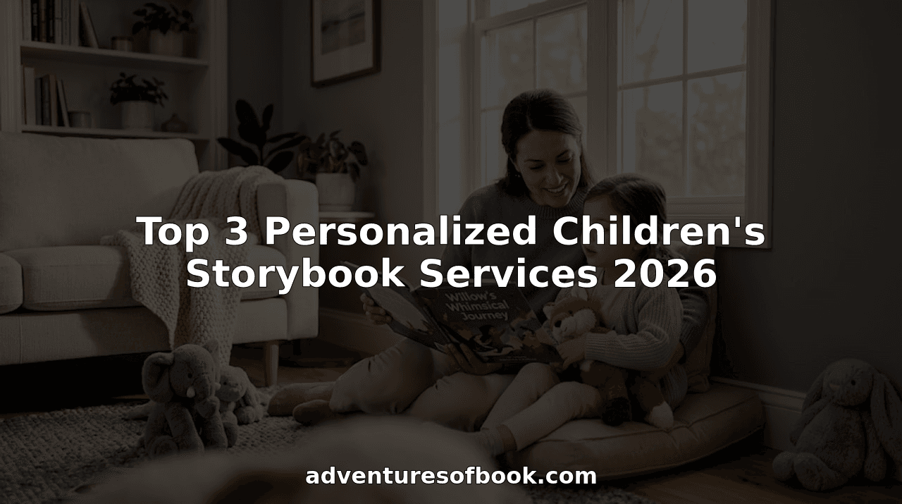 Top 3 Personalized Children's Storybook Services 2026