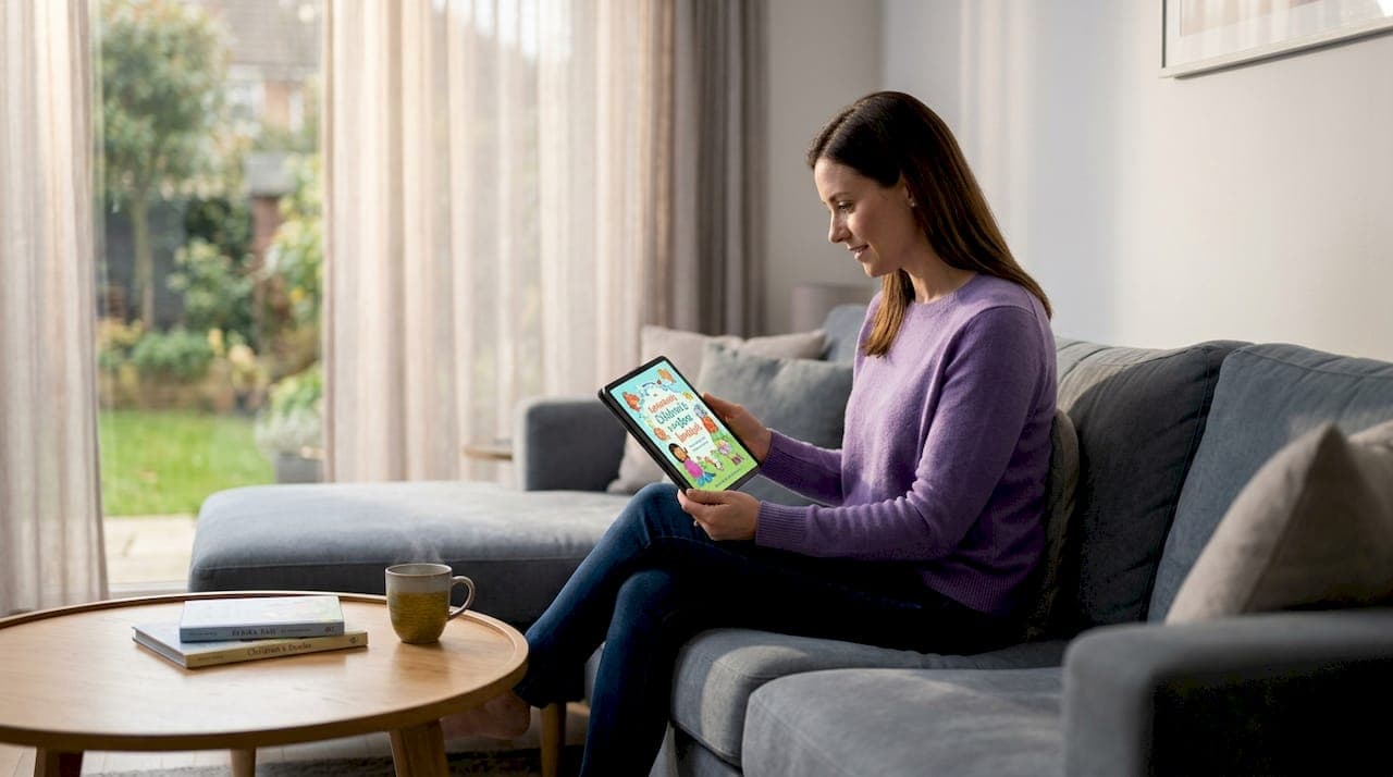 Explaining Instant Downloadable Storybooks for Parents