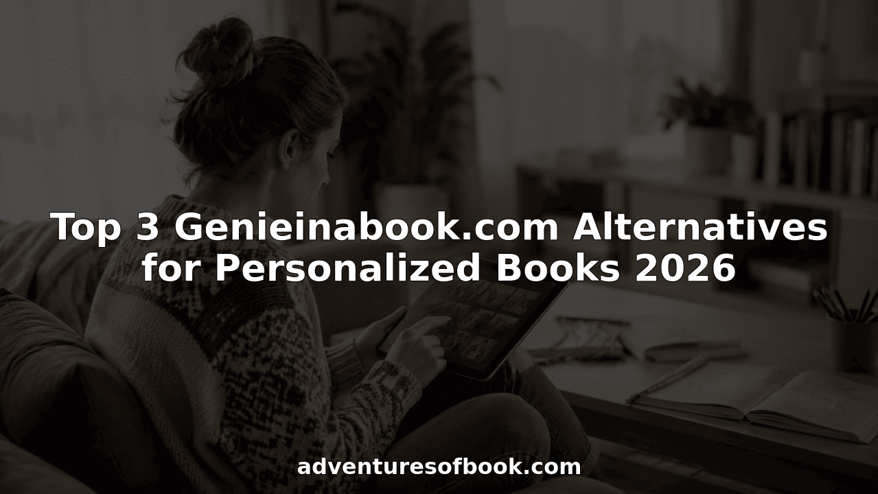 Top 3 Genieinabook.com Alternatives for Personalized Books 2026